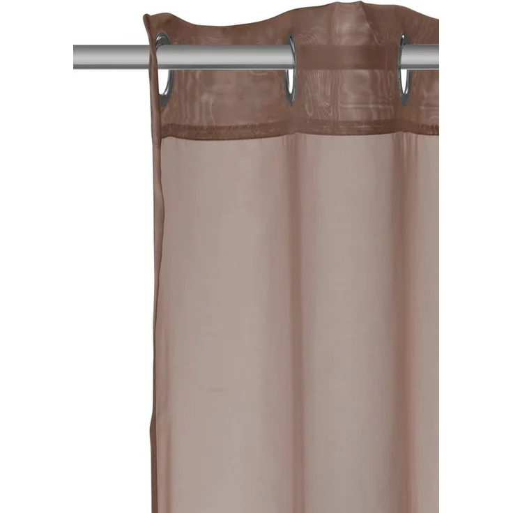 OTTO home Gardine XANA (1 St), Ösen, transparent, Voile, Bestseller, einfarbig, 1 bzw. 2er Set, pflegeleicht, Bestseller! – Bild 4