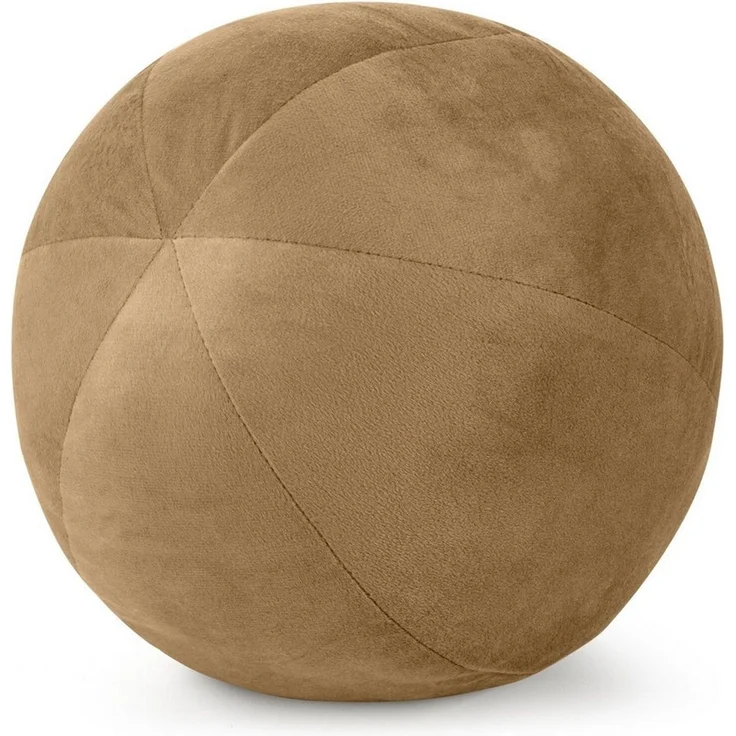 Eurofirany Dekokissen Kugelkissen Kugelformiges Kissen Ball Samt Velvet, besonders weich, dekorativ und designvoll 24 cm – Bild 2