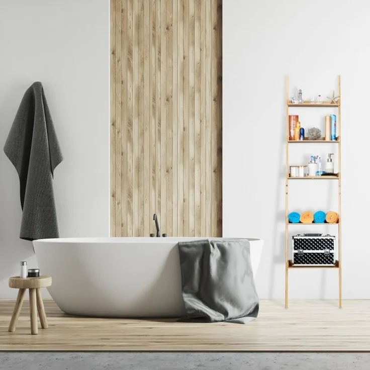 Leiterregal Bambus – Bild 5