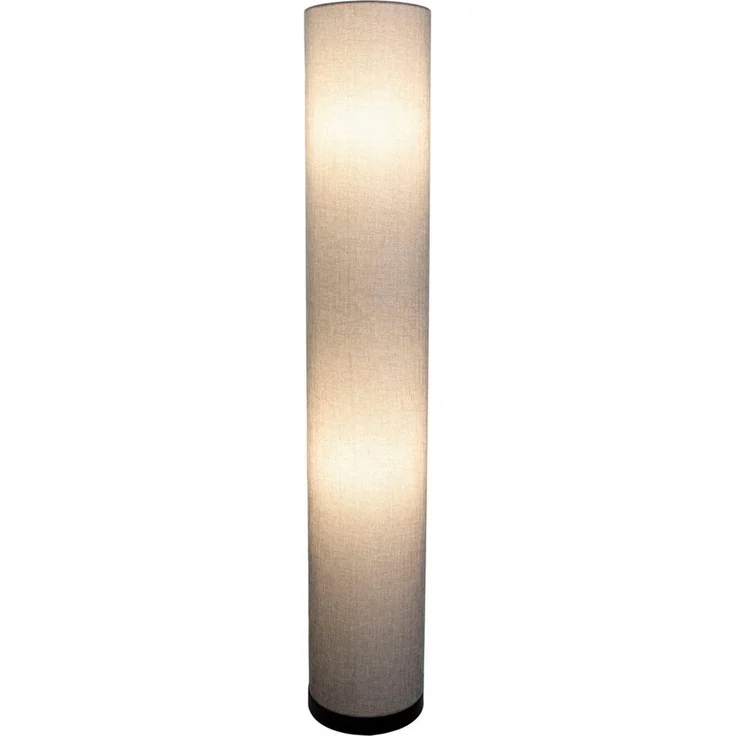 näve Stehlampe Beate, Ein-/Ausschalter, ohne Leuchtmittel, Metall/Textil, exkl. 3x E27 max. 40W, Höhe: 110cm, Farbe: grau – Bild 3