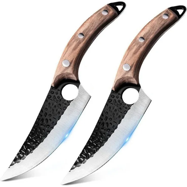FANNOU Spickmesser Küchenmesser Scharf, Klingenlänge 14,5 cm, Ausbeinmesser für Gemüse und Fleisch, Knife Perfekt zum Schneiden
