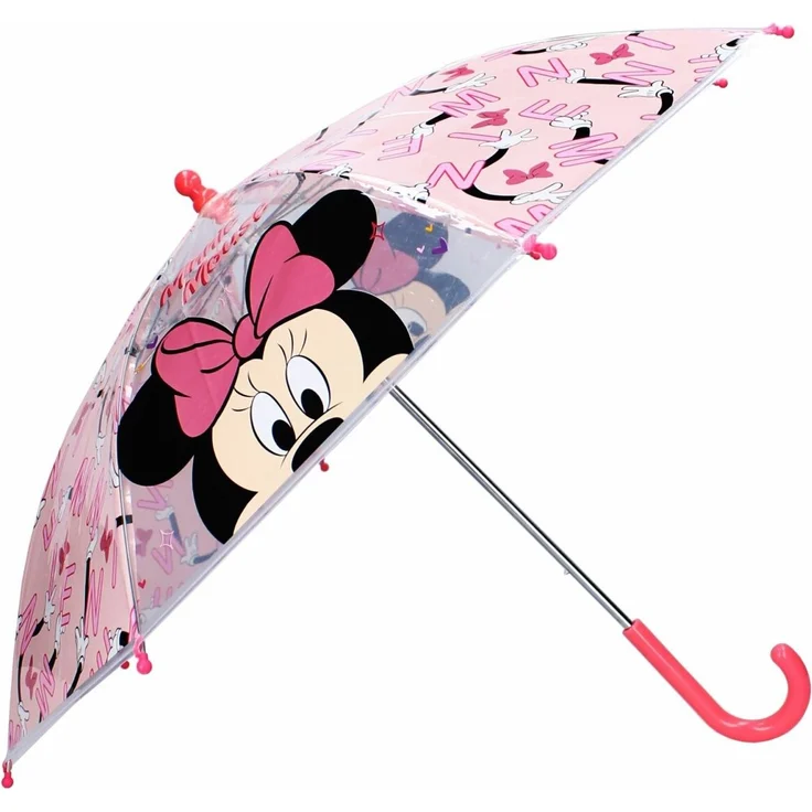 Minnie Maus Regenregenschirm für Kinder Freundlicher Schutz bei jedem Wetter – Bild 1