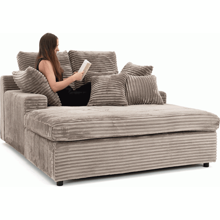 Lounge Chaiselongue AROSA Liege in Stoff Tilia Dunkelgrün – Bild 7