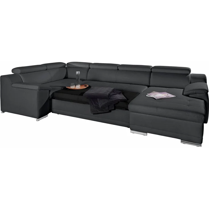 sit&more Wohnlandschaft Top Andiamo U-Form, mit Kopfteilverstellung, wahlweise mit Bettfunktion – Bild 2