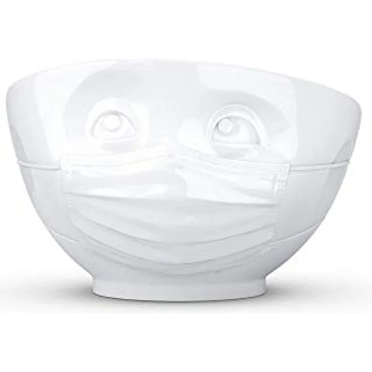 FIFTYEIGHT Schale 500ml - Zuversichtlich weiß