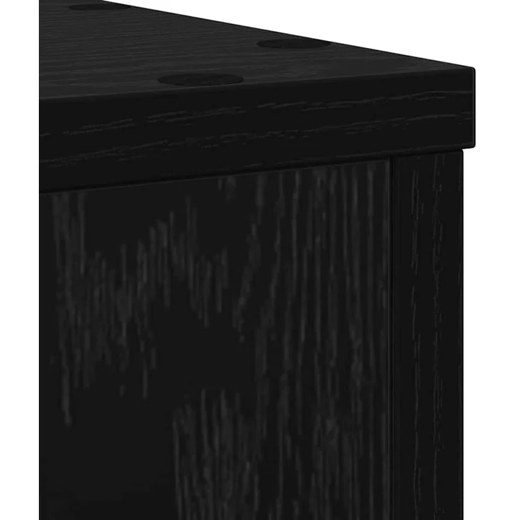 vidaXL Pflanzenständer 2 Stk. Schwarz Eichen-Optik 20 x 20 x 30 cm 869229 – Bild 8