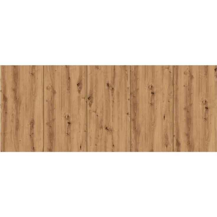 vidaXL Kopfteil Artisan-Eiche 200x1,5x80 cm Holzwerkstoff 856829 – Bild 3