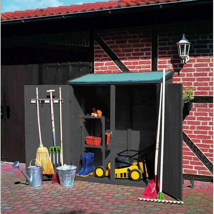 Geräteschrank groß (anthrazit)