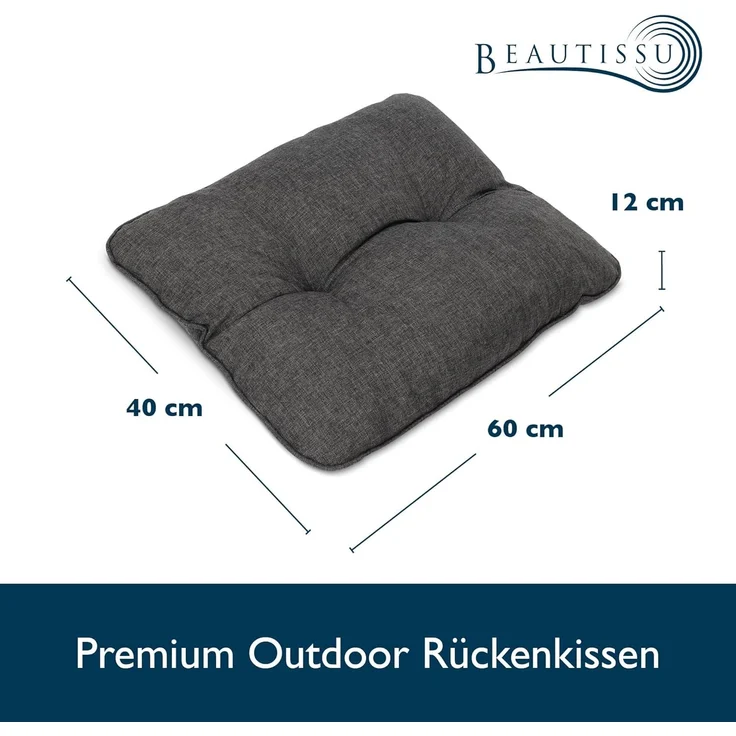 Beautissu Sitzkissen, Beautissu Beauflair Loungekissen – Bild 4
