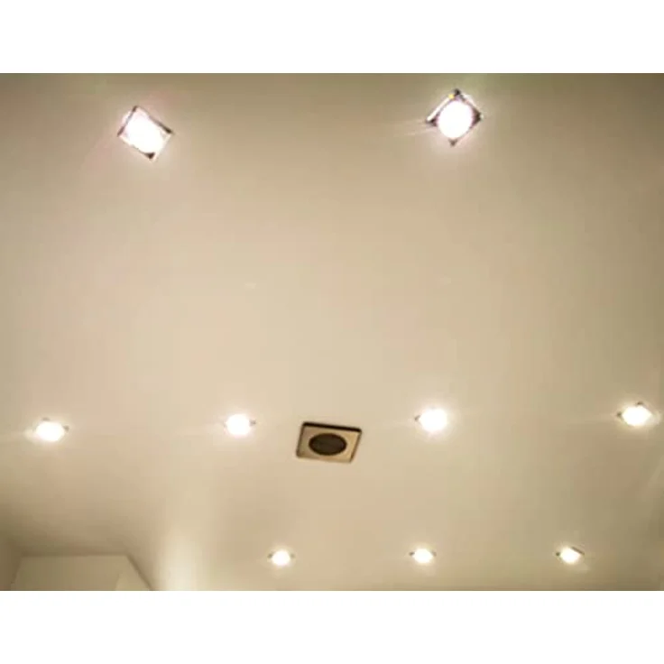 TRANGO LED-Leuchtmittel, 10er Pack MO15-10 LED Modul Ultra flach 5.0 Watt nur 2,3cm hoch 3000K warmweiß zum Ersetzen von GU10 & MR16 Halogen Leuchtmittel, 10 St, für Einbauleuchte, Deckenstrahler, Einbaustrahler, Deckenleuchte – Bild 6