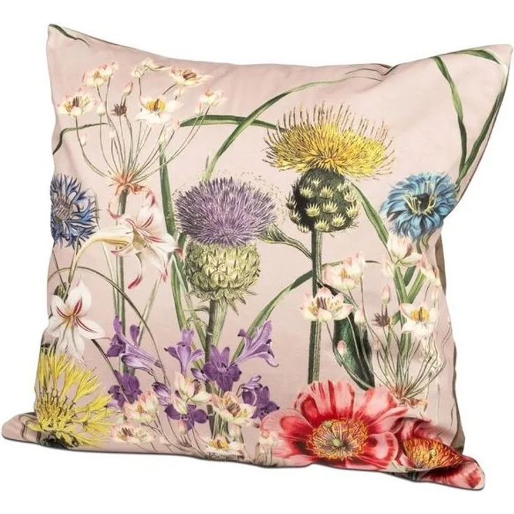 formano Dekokissen Blumenwiese, mit Reißverschluss, Mehrfarbig, Motiv: Blumen, Höhe: 45cm