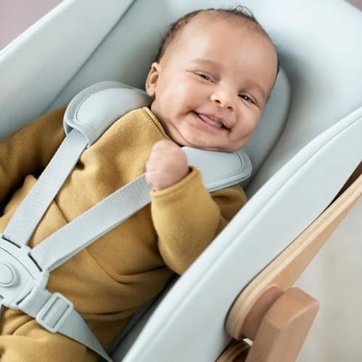 Maxi-Cosi Nesta, Hochstuhl ab Baby, Hochstuhl aus Holz, nach hinten verstellbarer Hochstuhl, wächst mit Ihnen bis zu 99 Jahren, Natural Wood – Bild 10