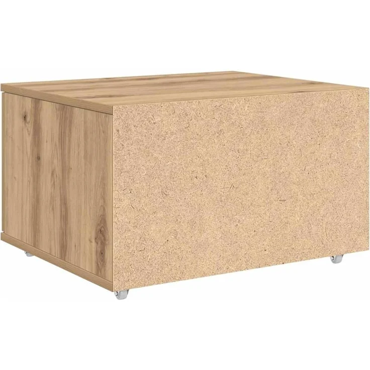vidaXL Schubladenschrank Mit Rad Artisan-Eiche 55 x 45 x 31 cm 869313 – Bild 8