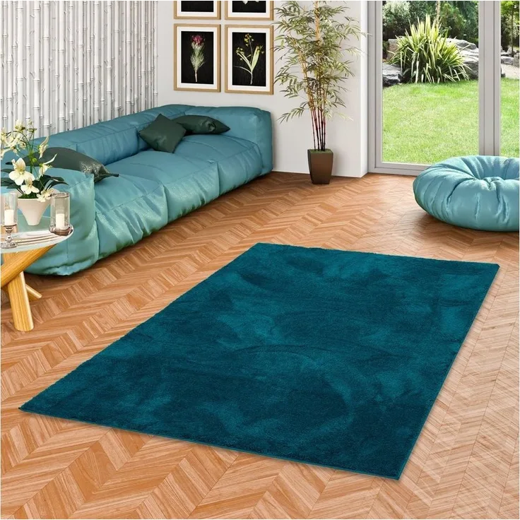 Pergamon Hochflor-Teppich Hochflor Langflor Super Soft Teppich Silky, Rechteckig, Höhe: 30 mm