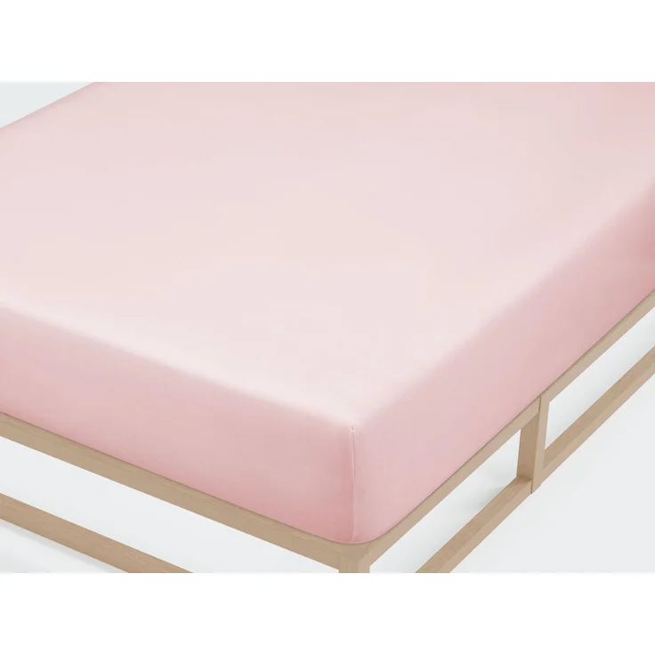 Biberna Jersey-Spannbetttuch, 100 % Baumwolle, Rose, 1x 140x200 cm - 160x200 cm – Bild 1