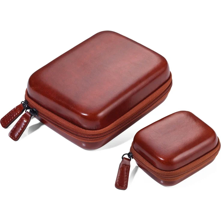 Troika 2er-Set Organizer-Etui mit Reißverschluss Onpack braun – Bild 5