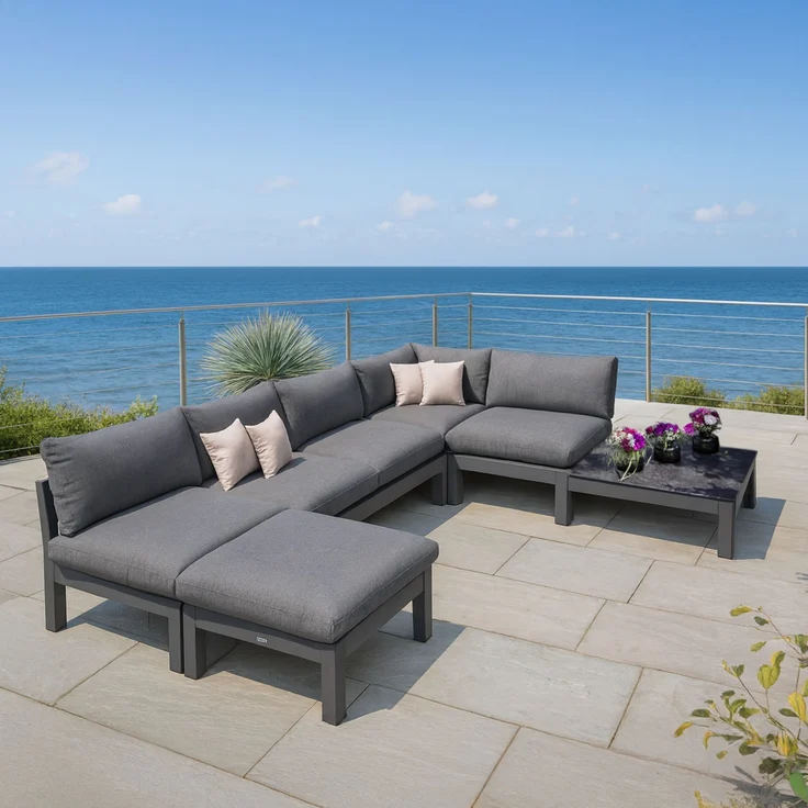 Kettler Comfort Lounge Mittelteil Modularer Sitzkomfort inkl. Auflagen – Bild 2