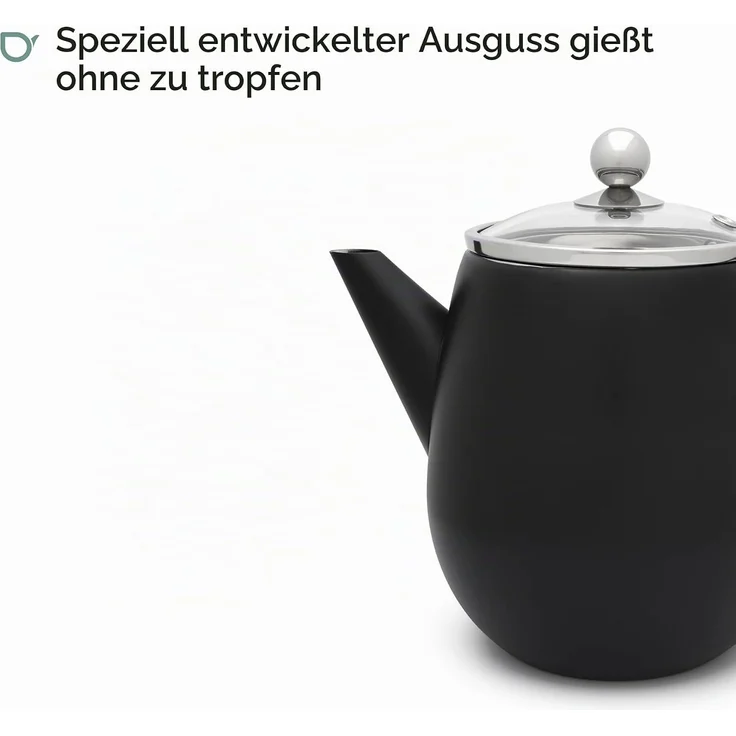 Bredemeijer Teekanne EVA 0,5l schwarz – Bild 4