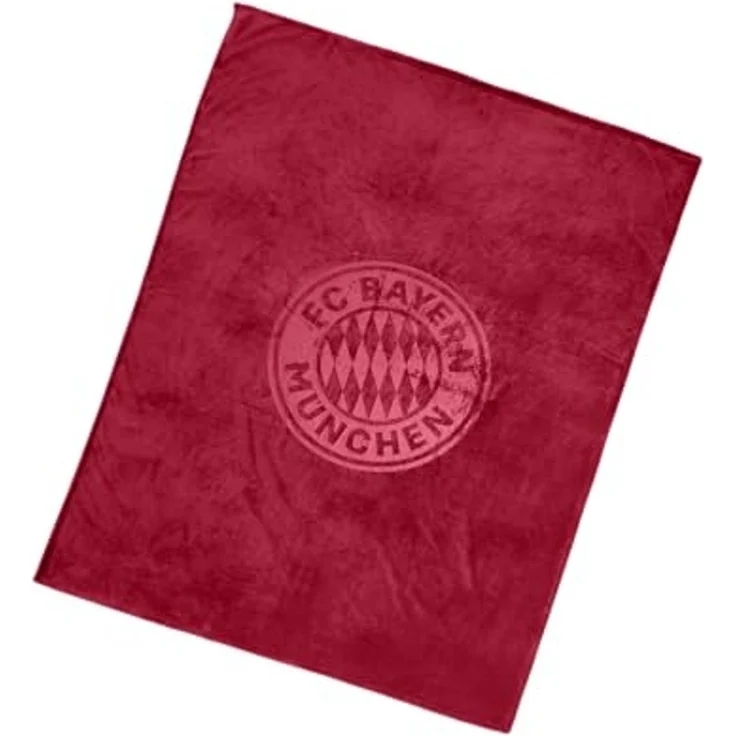 Wohndecke FC Bayern München Kuscheldecke Sofadecke (Bordeaux), FC Bayern München – Bild 2