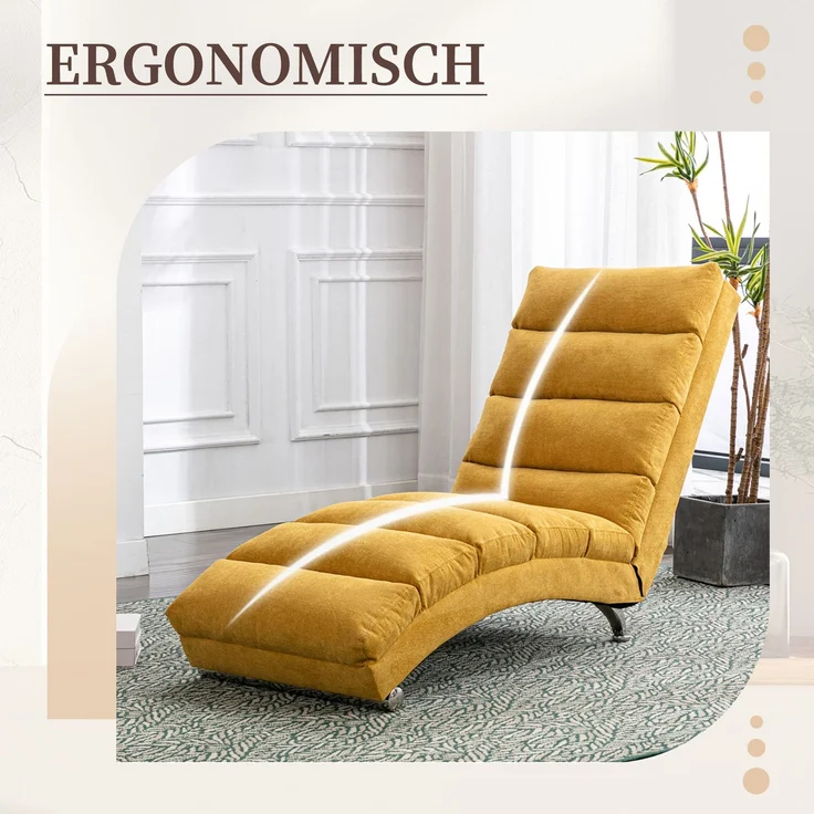 LVHOM Relaxsessel Sackleinen Massage-Liege INDOOR PREMIUM, Ergonomische Fernbedienungs-Steuerung, 5 sanfte Massageprogramme, Elektrischer Massagesessel – Bild 5