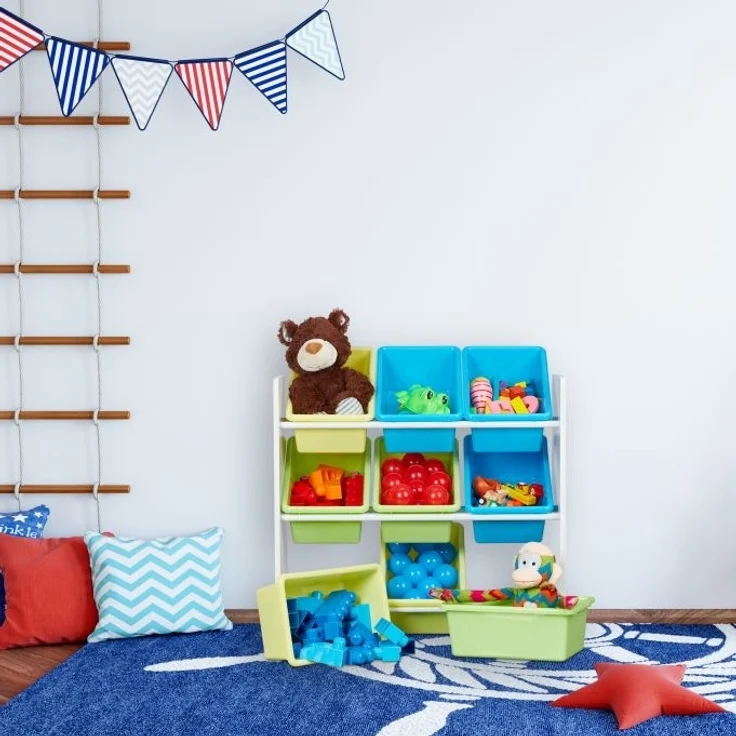 Kinderregal mit 9 Boxen und Motiv – Bild 6