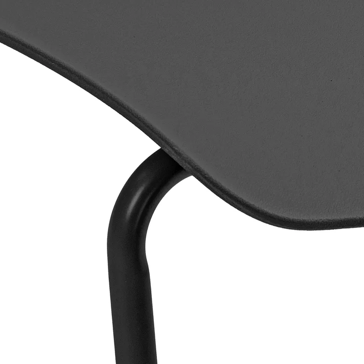 CLP Stapelstuhl Houma mit Rückenlehne Sitzschale aus Kunststoff,schwarz – Bild 5