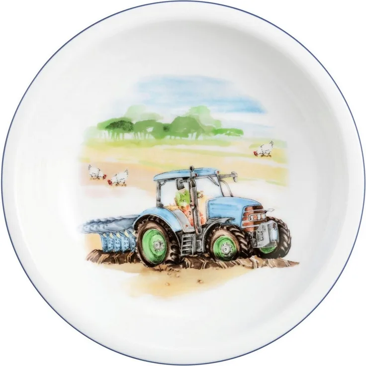 Kindergeschirr Mein Traktor - Suppenteller Mein Traktor