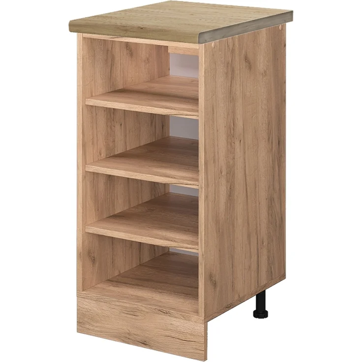 Küchenregal R-Line Goldkraft Eiche 40 cm , AP Eiche Vicco – Bild 1