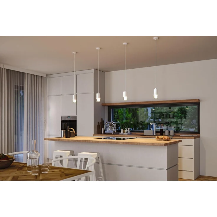 Paulmann 79998 LED Pendelleuchte Kame Weiß 3-Step Dim IP44 – Bild 9