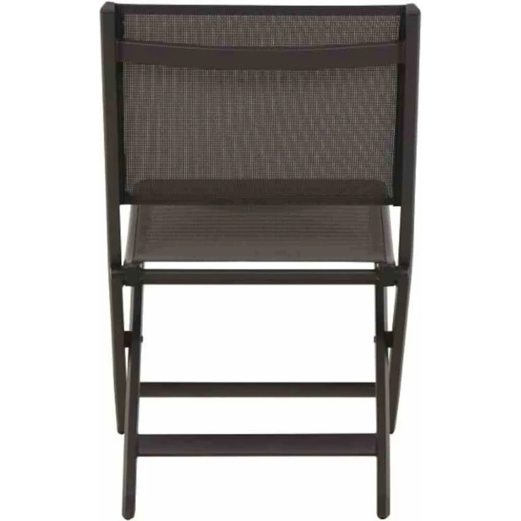 Siena Garden Tesoro Klappsessel - Aluminiumgestell & Textil, schwarz silber (M29564) – Bild 4