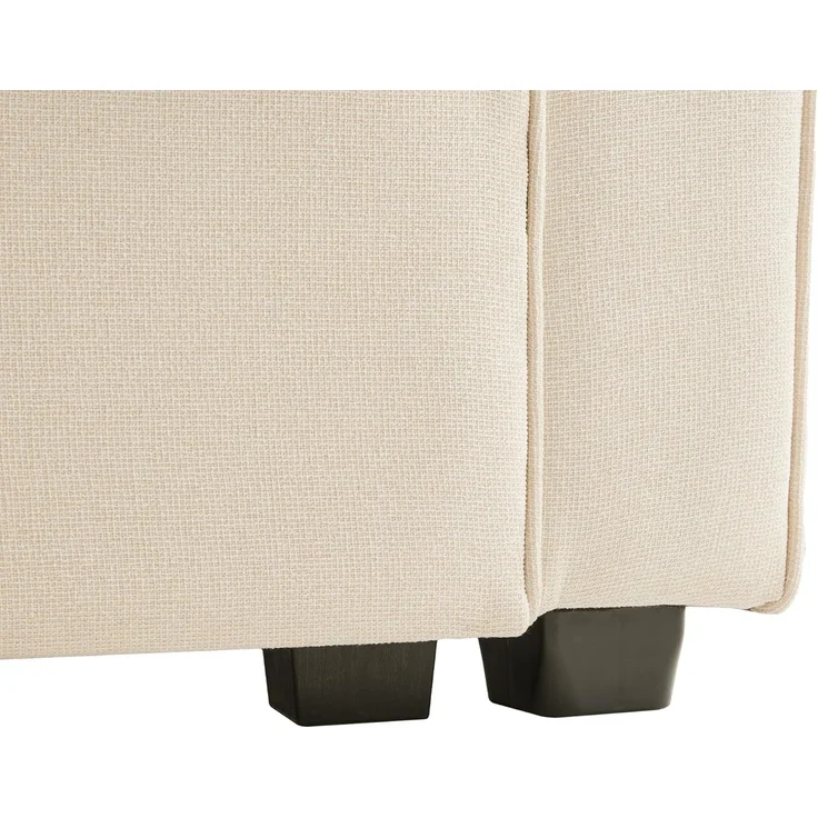 Ball & Cast Sofa mit 2 Getränkehaltern und 2 USB-Anschlüssen, Couch mit Schlaffunktion für Wohnzimmer, Wohnung, Büro, 290 x 83 cm, Beige – Bild 10