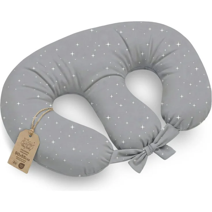 Totsy Baby Stillkissen Breastfeeding Pillow XXL for Twins - Twin Nursing Cushion – Bild 1