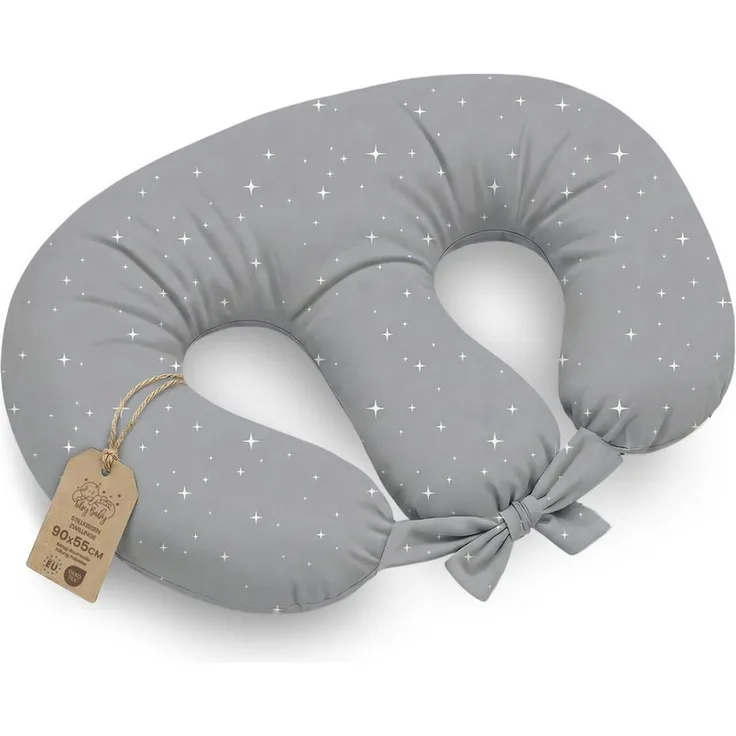Totsy Baby Stillkissen Breastfeeding Pillow XXL for Twins - Twin Nursing Cushion