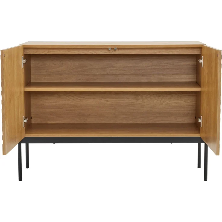 Sideboard (100/40/75 cm) Mehrzweckschrank mit Türen, Küchenschrank, Aufbewahrungsschrank – Bild 8