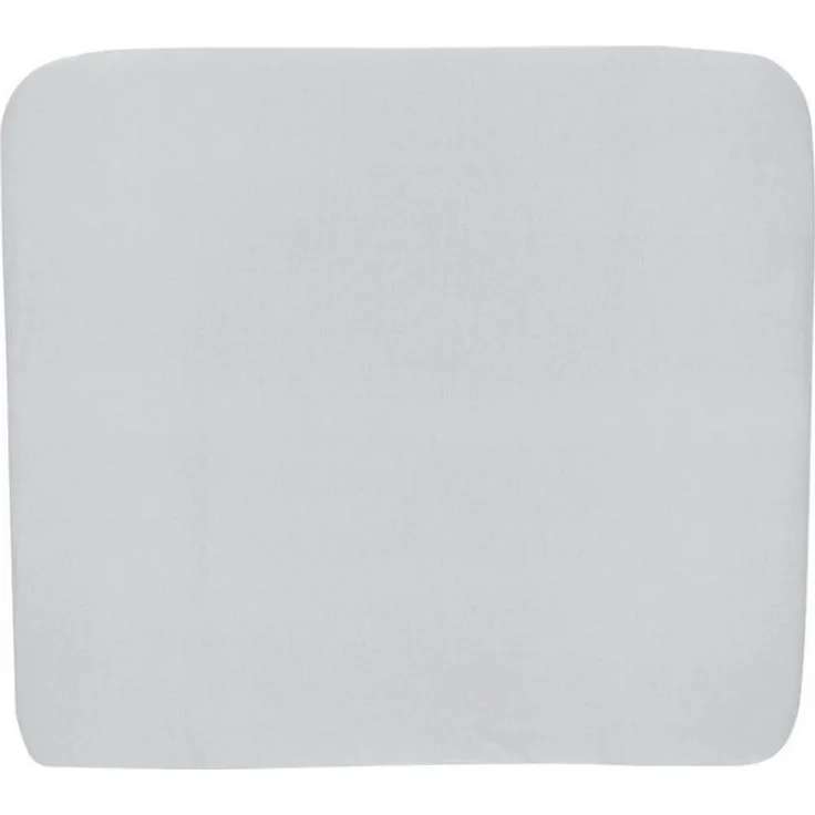 Meyco Baby Wickelauflagenbezug Uni Light Grey (1-tlg), 85x75cm