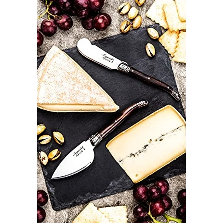 Laguiole Premium Line Messerset für Käse Dark Woo – Bild 4