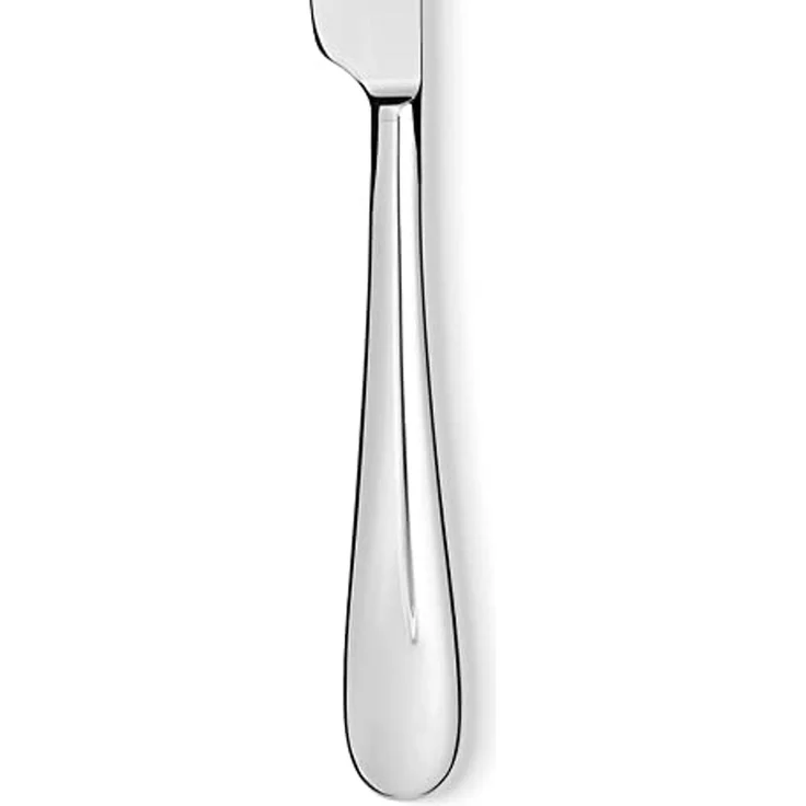 Alessi 6 Stück Tafelmesser Nuovo Milano glänzend – Bild 3