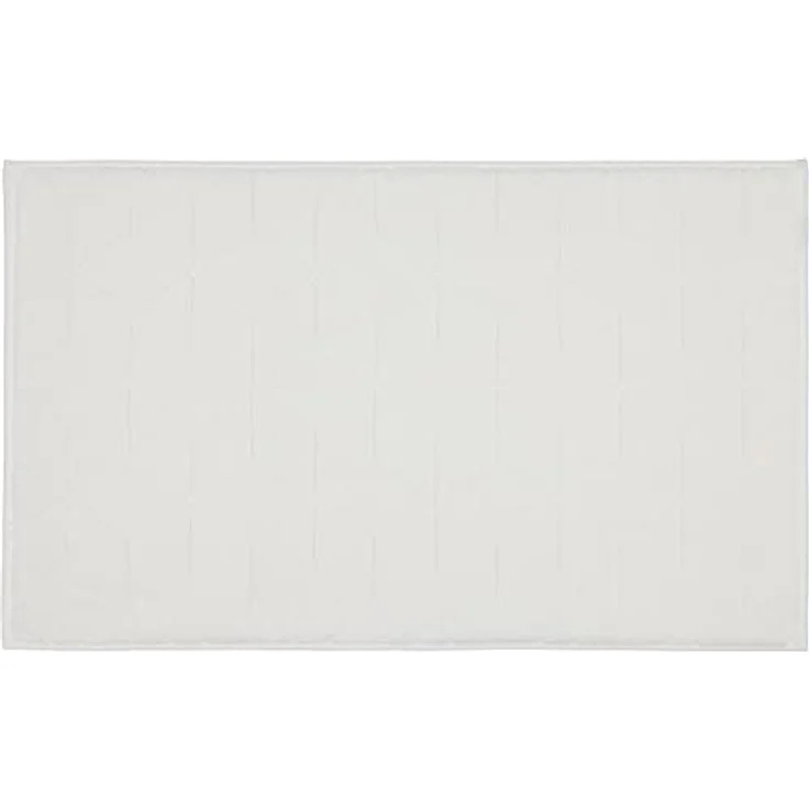 Villeroy & Boch Badematte Coordinates Carré 2553, hochwertige Baumwolle, brillant white, Made in Germany – Bild 2