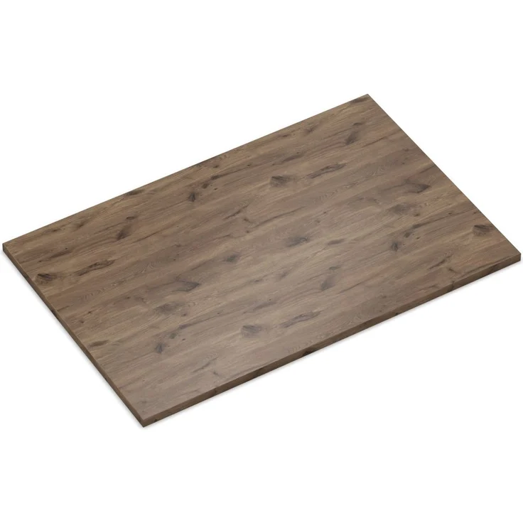 Dekor Spanplatte 19mm Tischplatte Eiche Castell 32360 AN mit ABS Kante Umleimer - Größe 70 x 200 cm - Höhe 1,9 cm - Farbe Eiche Castell – Bild 2