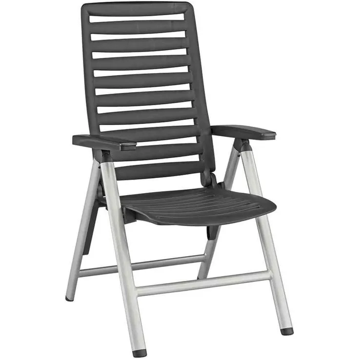 Kettler Klappsessel Wave silber/anthrazit 0302001-0000