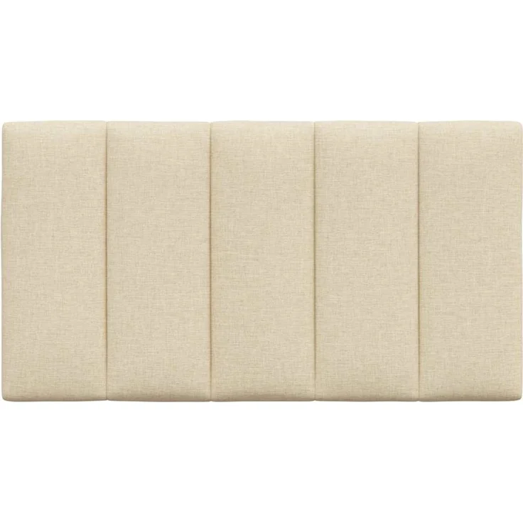 vidaXL Kopfteil-Kissen "Hanko" Creme 80 cm Stoff – Bild 4