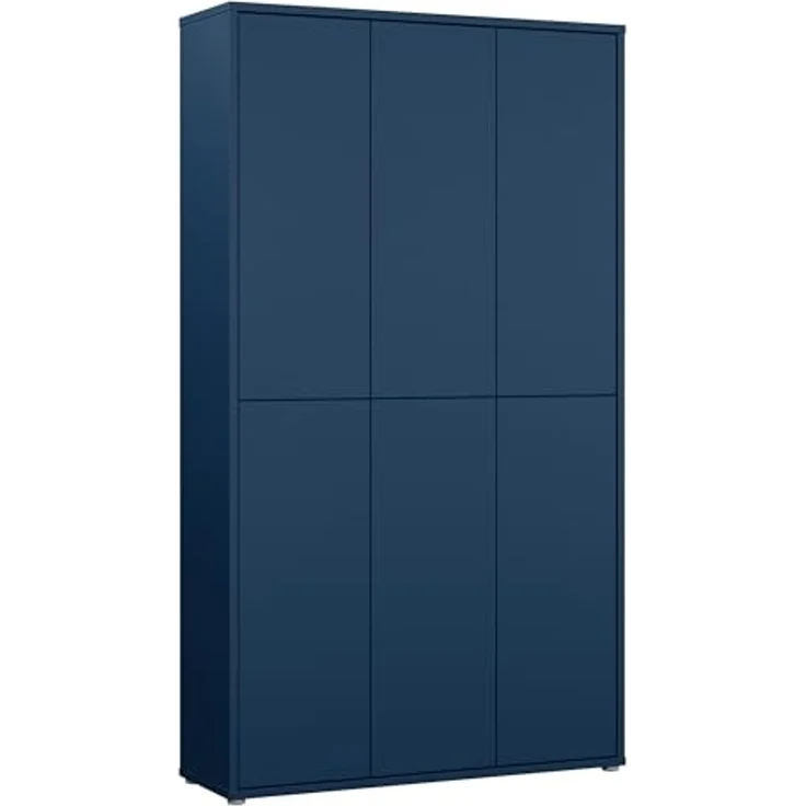 FORTE Schuhschrank Alice Springs, Schuhschrank, B/H/T 109,2/191,9/34,9 cm, 36 Paar Schuhe (B/H/T 109,2/191,9/34,9 cm) Stauraumschrank, Mehrzweckschrank, (B/H 109cm x 192cm), mit 16 Böden – Bild 1