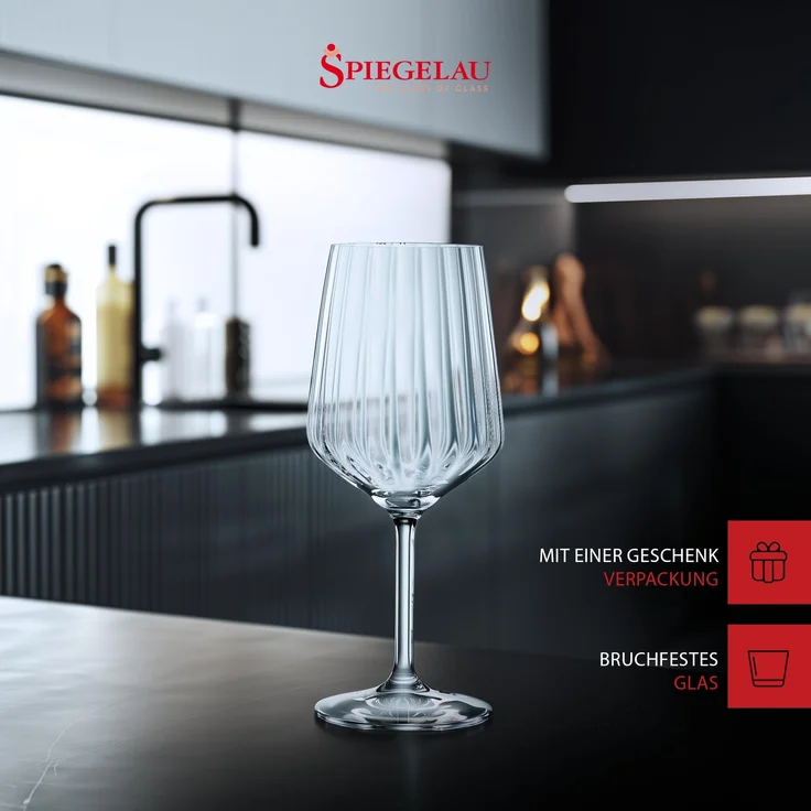 Spiegelau Lifestyle Rotweingläser 630 ml 12er Set – Bild 3