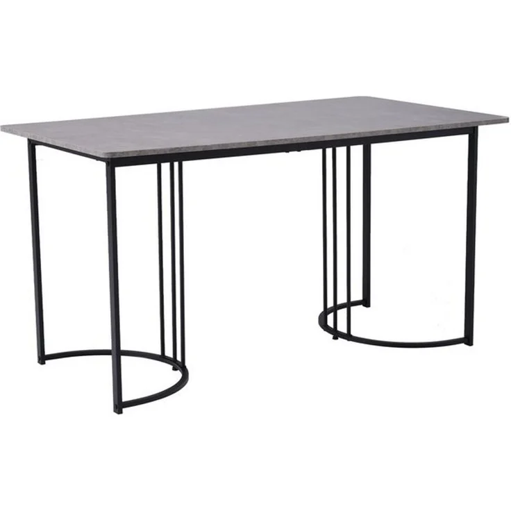 BlingBin Esstisch moderner Küchentisch für Esszimmer Wohnzimmer (1-St, 140 x 80cm), Gestell aus Metall, Marmormuster Küchentisch – Bild 4