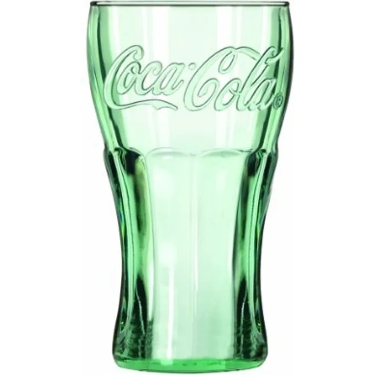 Libbey Coca-Cola Trinkgläser, 473 ml, Georgia-Grün, 12 Stück