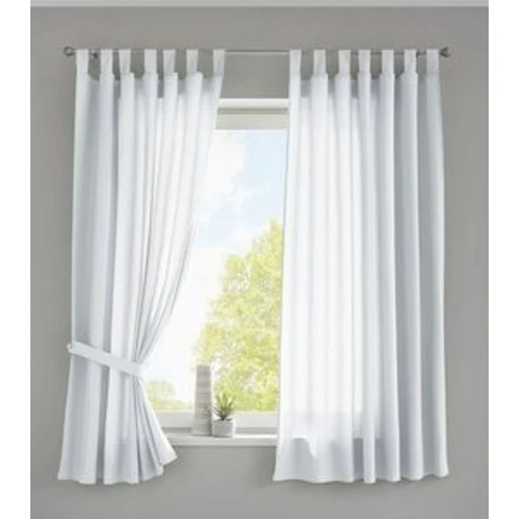 Gardinenbox Vorhang, Schlaufe (2 St), blickdicht, Microfaser, Schal Microsatin »Berlin« Blickdicht Kräuselband Raffhalter 20400N2 – Bild 6
