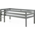 Spielbett >PINO< in Grau - 207,6x83x104,9 (BxHxT)