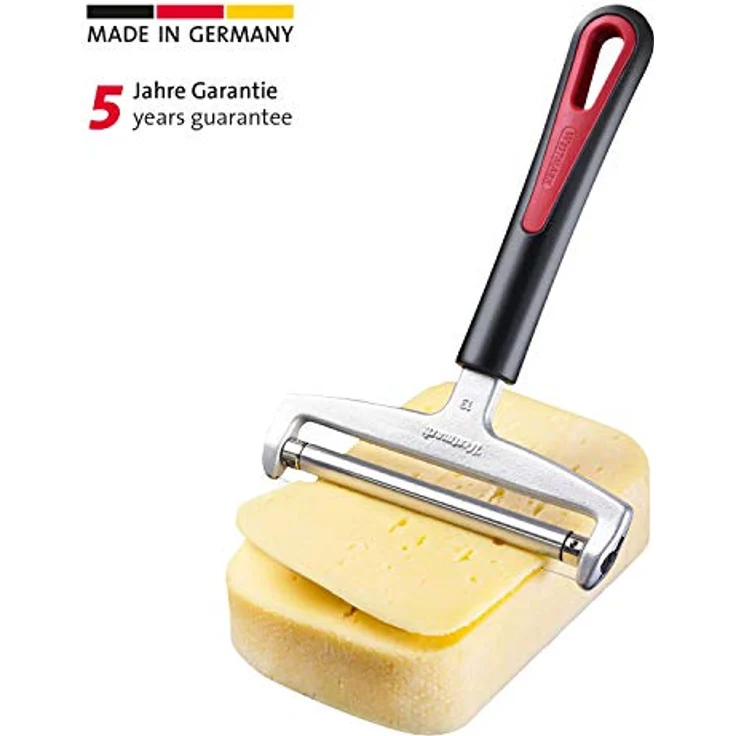 WESTMARK Käsemesser Variable Schnittstärke, Käseschneider mit Rolle & auswechselbarem – Bild 3