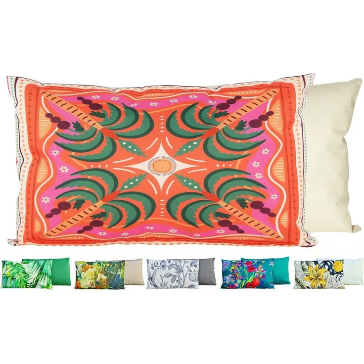 JACK Dekokissen Outdoor Lounge Kissen 30x50cm Motiv inkl. Füllung, mit Lotus-Effekt, Robust, strapazierfähig, für Innen & Außen geeignet – Bild 1