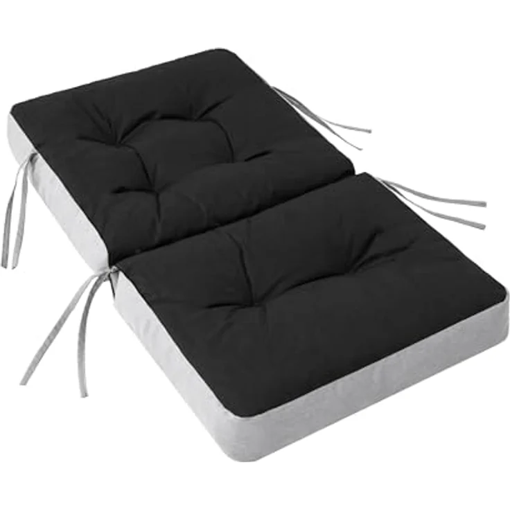 Bjird Bankauflage Venus 50 cm, 60 cm, 100 cm, 120 cm, 150 cm, 180 cm, (3 St), für Gartenbank und Hollywoodschaukel – Bild 5